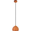HÄNGELEUCHTE 17,5/90-140 cm  - Erlefarben/Schwarz, Natur, Holz (17,5/90-140cm)