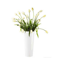 VASE 45 cm  - Weiss, Basics, Keramik (17/45cm) - ASA