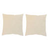 KISSENHÜLLEN-SET LUCIO 40/40 cm  - Beige, Basics, Textil (40/40cm)