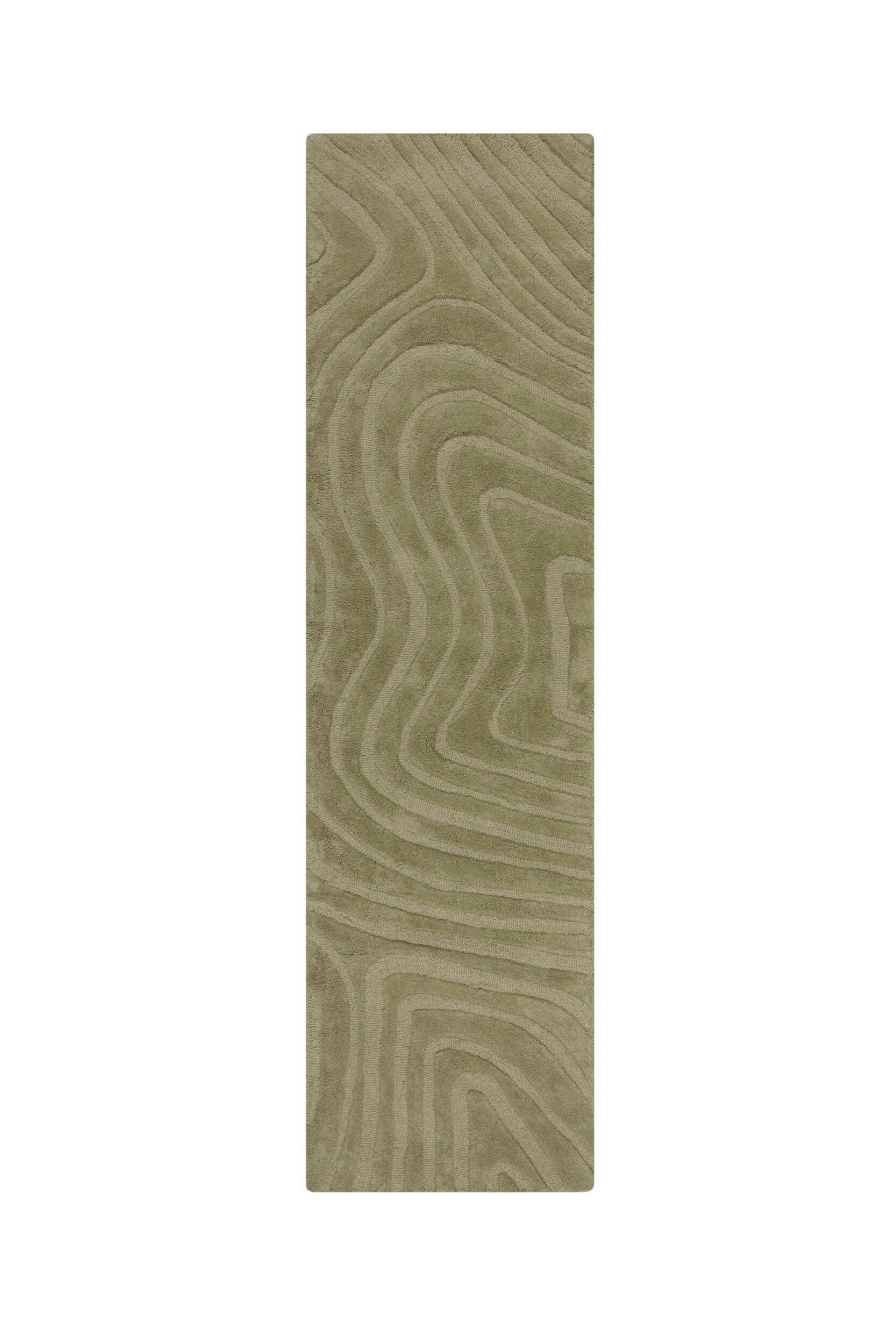 LÄUFER 60/230 cm Grün  - Grün, MODERN, Textil (60/230cm) - Xora