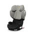 Kindautositz Solution Q-Fix - Hellgrau/Schwarz, Basics, Kunststoff/Textil (65,5/47,5/49cm) - Cybex
