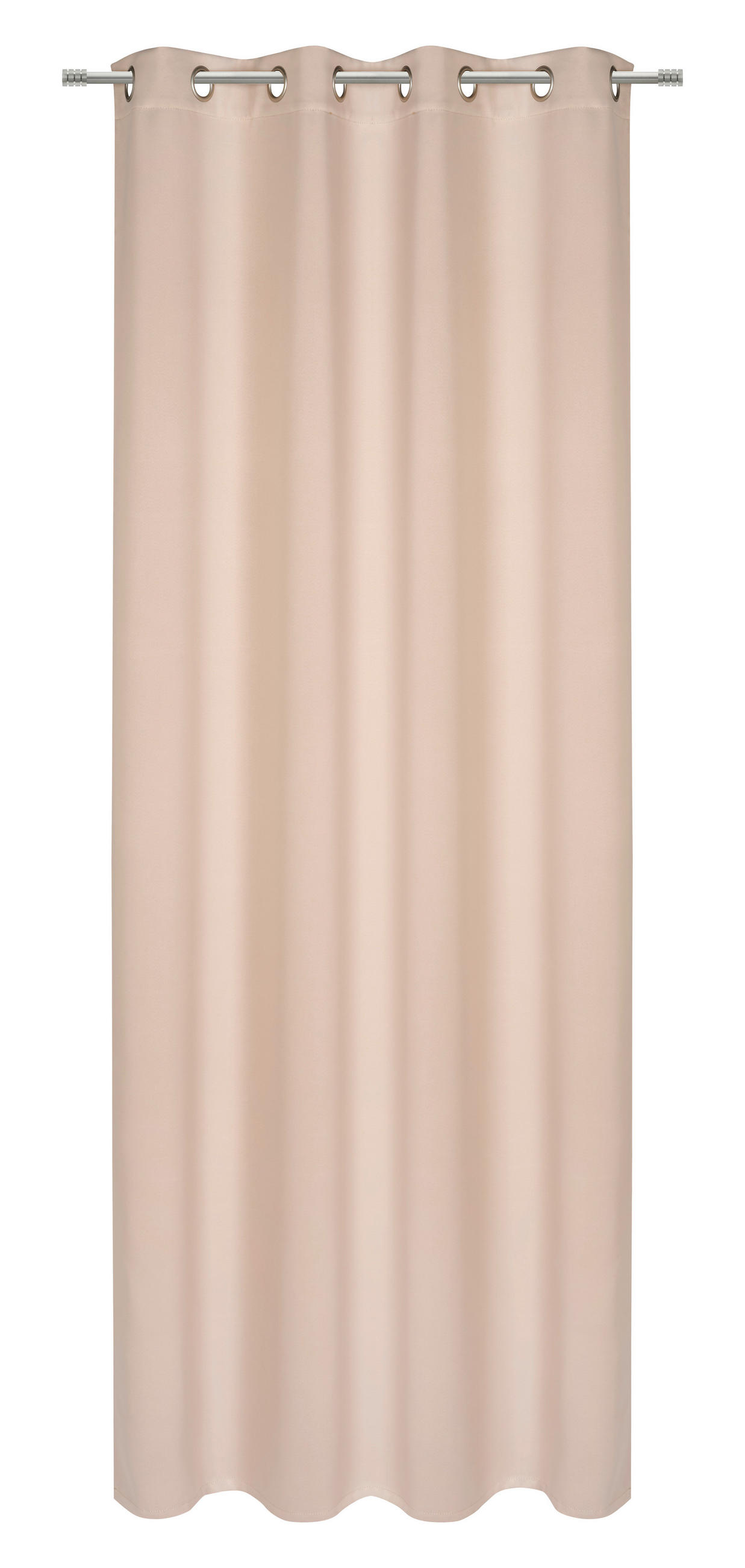 ÖSENSCHAL DIMOUT II Verdunkelung 135/245 cm   - Beige, Basics, Textil (135/245cm) - Esposa