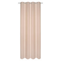 ÖSENSCHAL DIMOUT II Verdunkelung 135/245 cm   - Beige, Basics, Textil (135/245cm) - Esposa