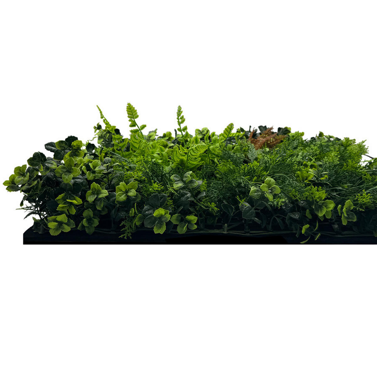 AKUSTIKPANEEL Modular Wall System Nature Design Flora 52/52/4 cm  - Grün, KONVENTIONELL, Kunststoff (52/52/4cm) - Jangal