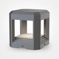 AUßENSTEHLEUCHTE 15,1/15,1/15,1 cm  - Grau, Trend, Metall (15,1/15,1/15,1cm) - MAYTONI