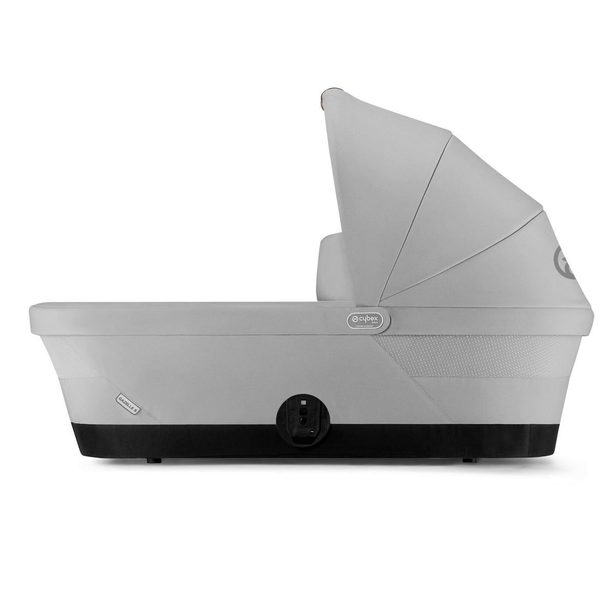 LIEGEWANNE Gazelle S  - Grau, Basics, Kunststoff/Textil (86/44/27-56cm) - Cybex