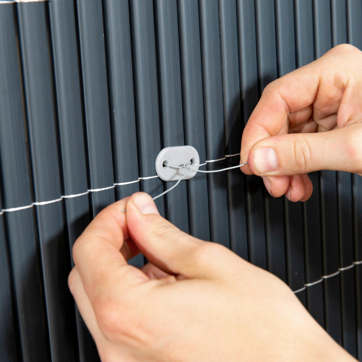 CLONA NA PLOT 300/100 cm  - antracitová, Basics, plast (300/100cm)