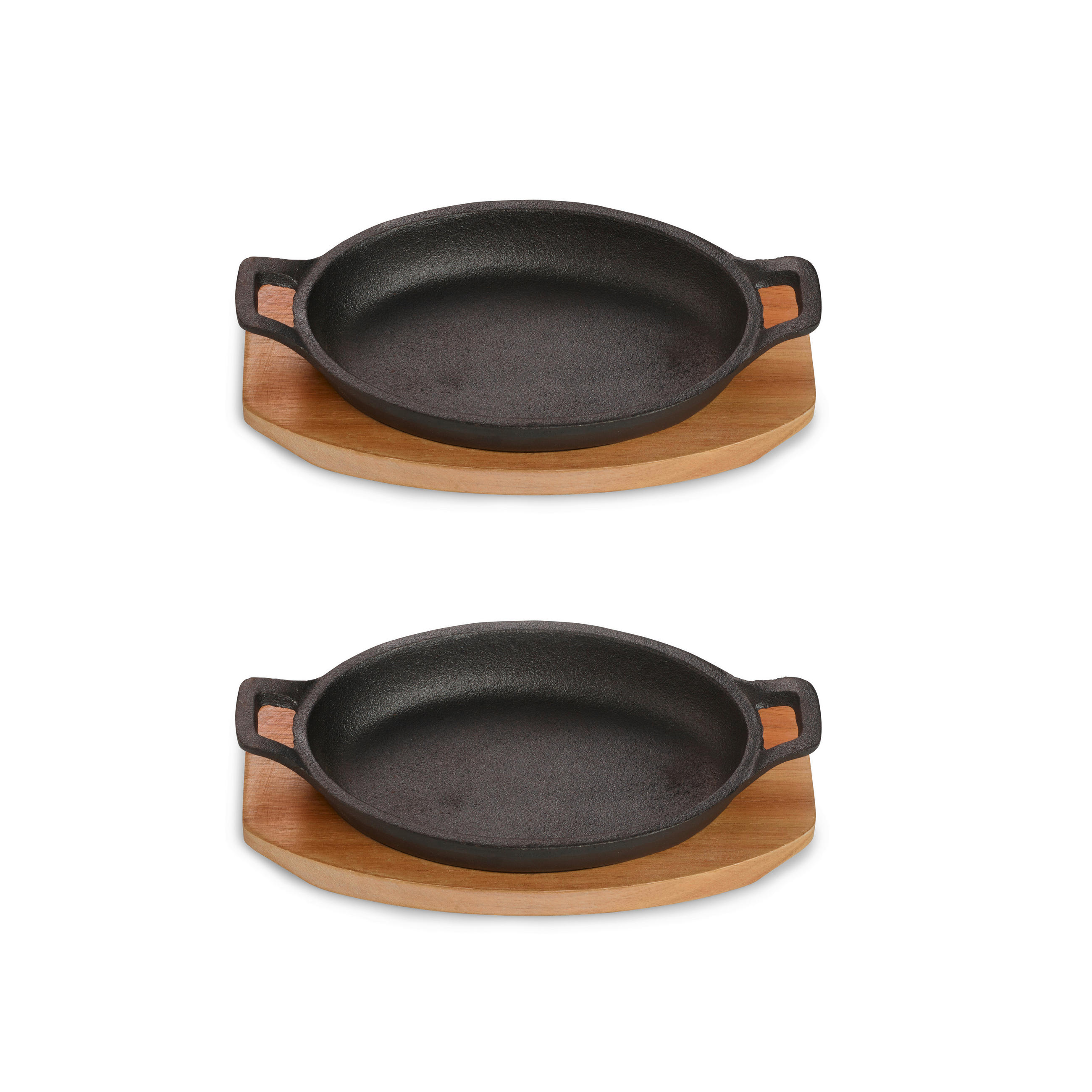 PFANNENSET 2-teilig  - Schwarz, Basics, Metall (18/12/3cm) - Echtwerk