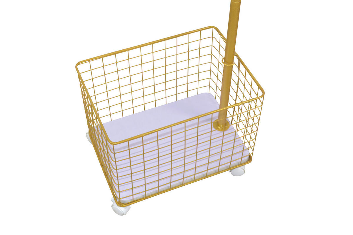 KLEIDERBÜGEL Metall  - Goldfarben, Design, Metall (31/42/172cm) - MID.YOU