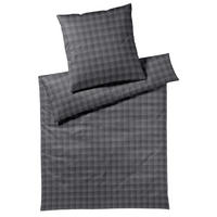 BETTWÄSCHE Flanell 155/220 cm  - Anthrazit, KONVENTIONELL, Textil (155/220cm) - Joop!