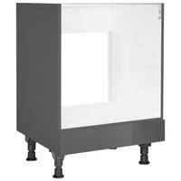 HERDUMBAUSCHRANK 60/87/56 cm  in Schieferfarben  - Schieferfarben, MODERN, Holzwerkstoff (60/87/56cm) - Nobilia