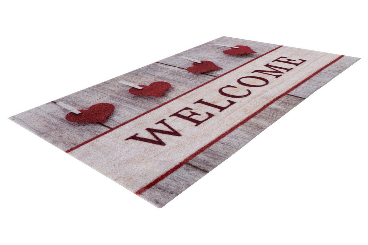 FUßMATTE 40/60 cm  - Creme, Basics, Kunststoff/Textil (40/60cm) - Kayoom