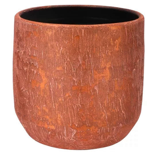 TEGLA ZA CVIJEĆE  keramika  - bakrenaste boje, Basics, keramika (26/29/29cm)