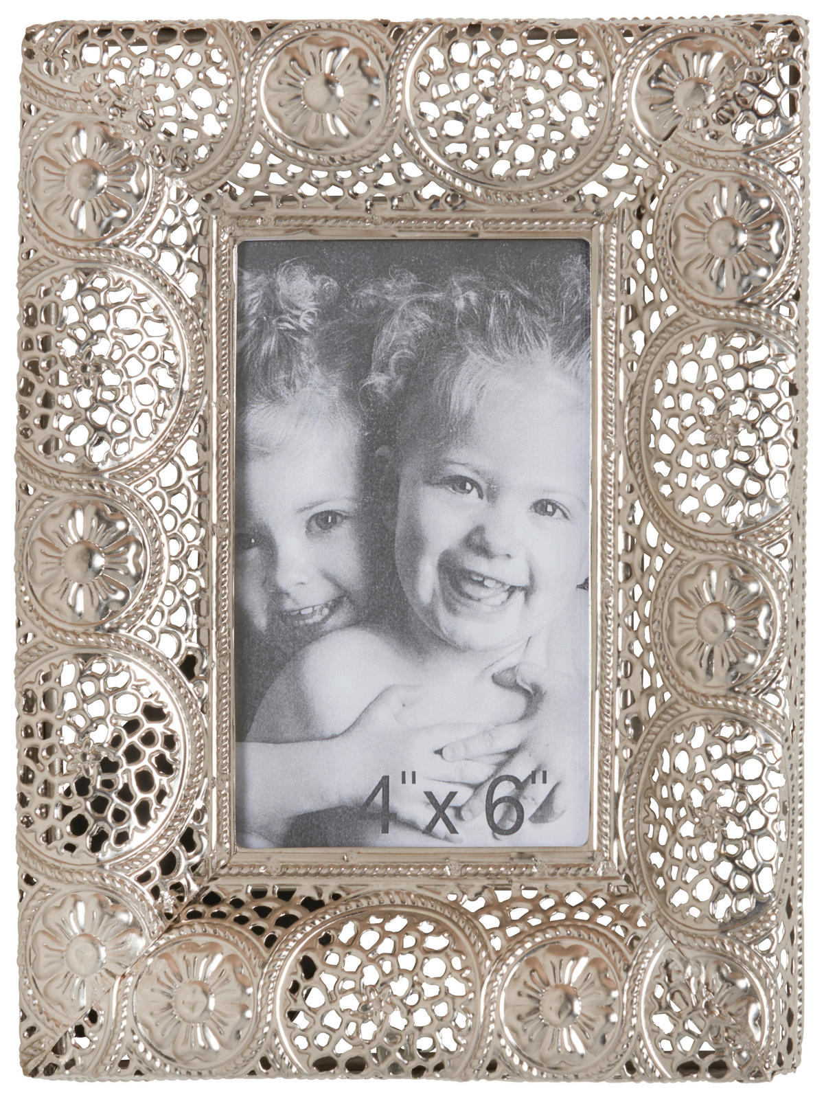 FOTORAM 23/18 cm  - silver, Lifestyle, metall/glas (23/18cm) - Ambia Home