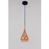 LUSTER     15/31,5/120 cm   - crna/boja ćilibara, Trendi, staklo/metal (15/31,5/120cm)