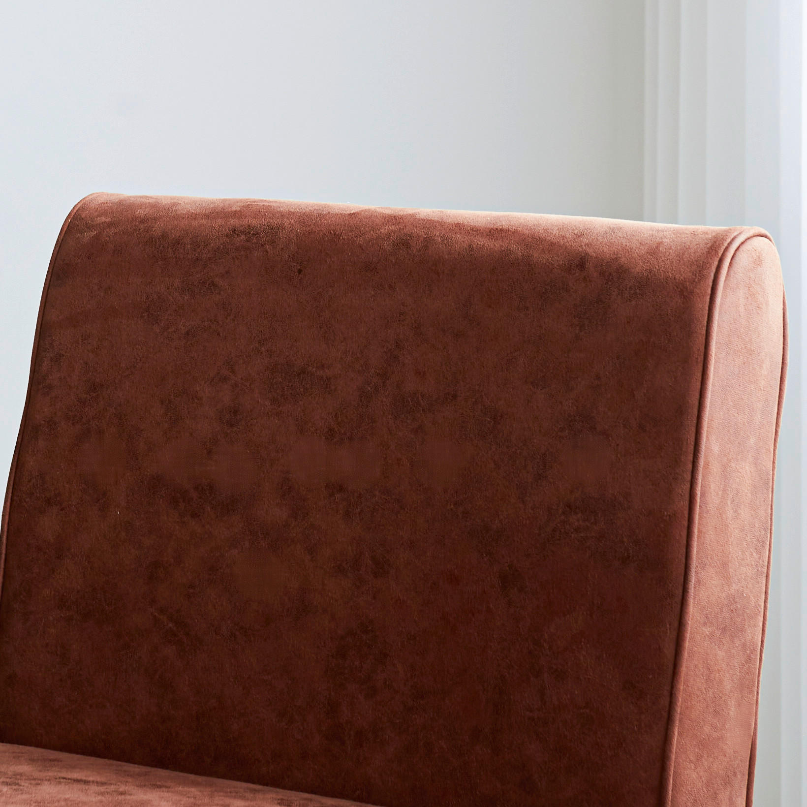 Thumbnail - Mid.you Schwingstuhl-Set, Cognac, Metall, Textil, 53x81x61 cm, gastro- und objekttauglich, Stühle