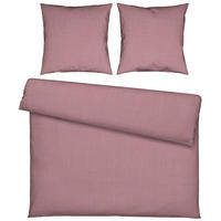 BETTWÄSCHE GENTANO Musselin 200/200 cm  - Mauve, Basics, Textil (200/200cm) - Novel