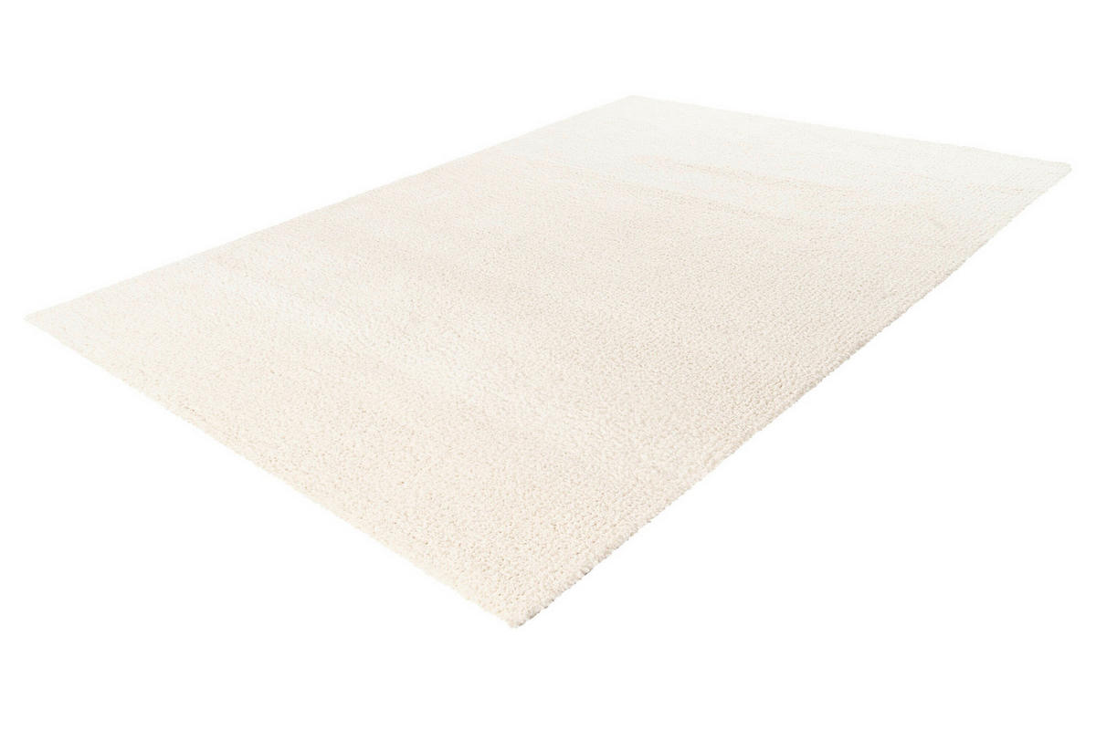 HOCHFLORTEPPICH 160/230 cm Elfenbein rechteckig  - Elfenbein, Basics, Textil (160/230cm) - Kayoom