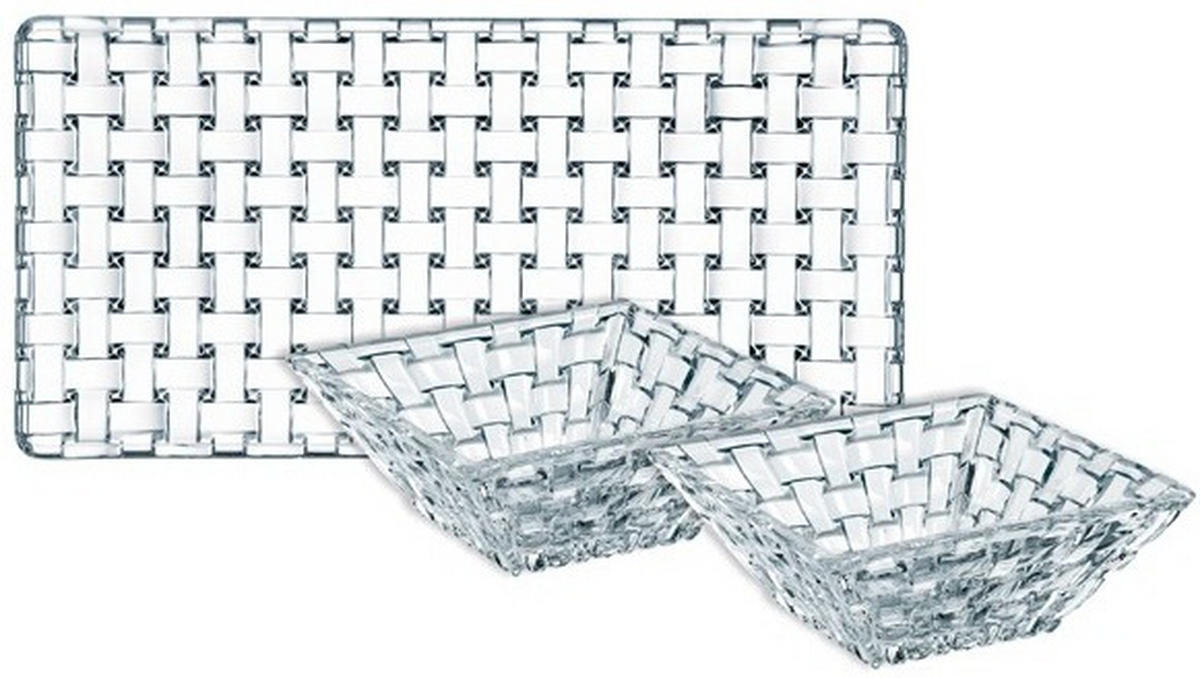SKÅL Bossa Nova 3 delar  - transparent, Basics, glas (12/12cm) - Nachtmann