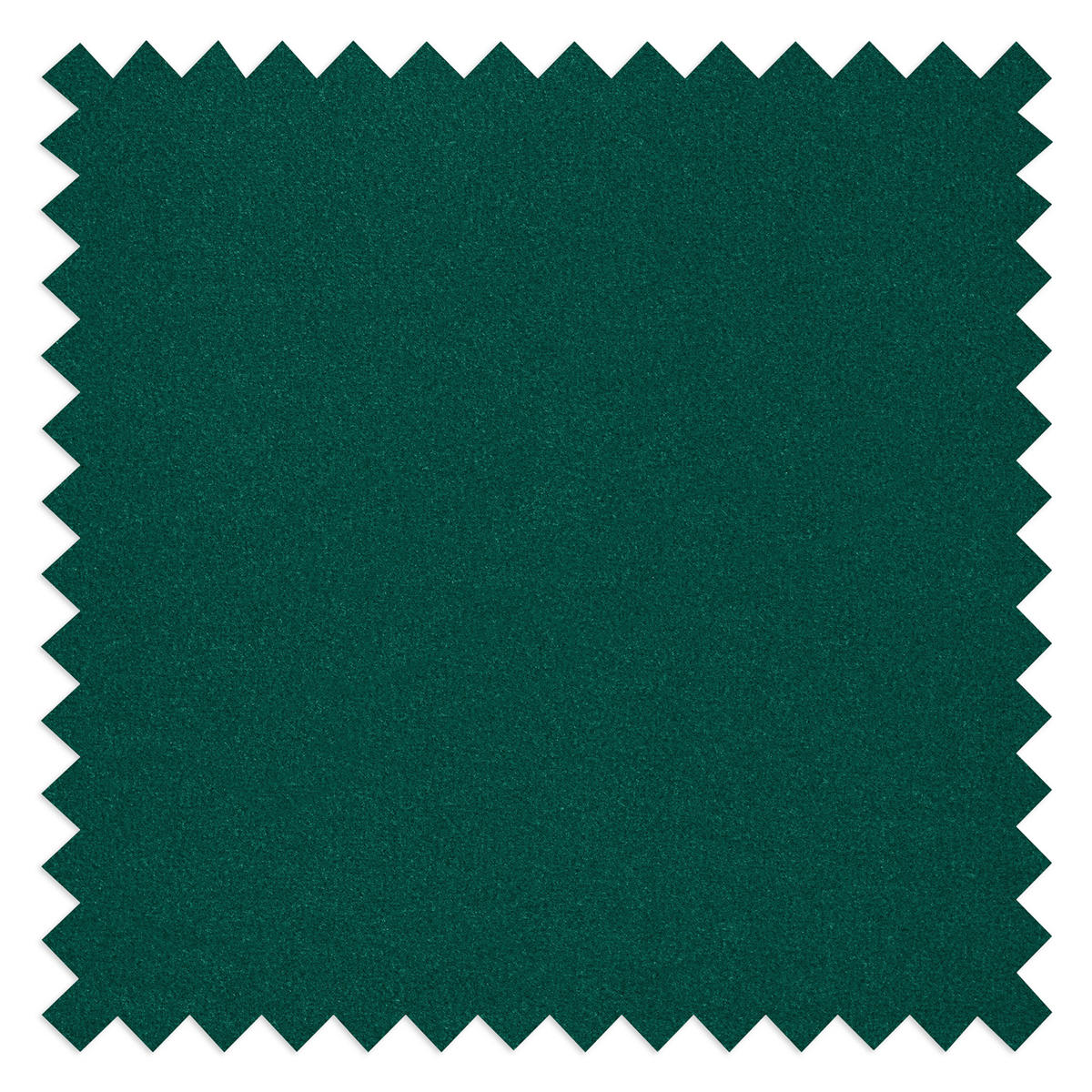 ECKSOFA Ottomane links, Rundform  BRETANIA Dunkelgrün Samt  - Dunkelgrün/Schwarz, Design, Kunststoff/Textil (113/300cm) - Livetastic