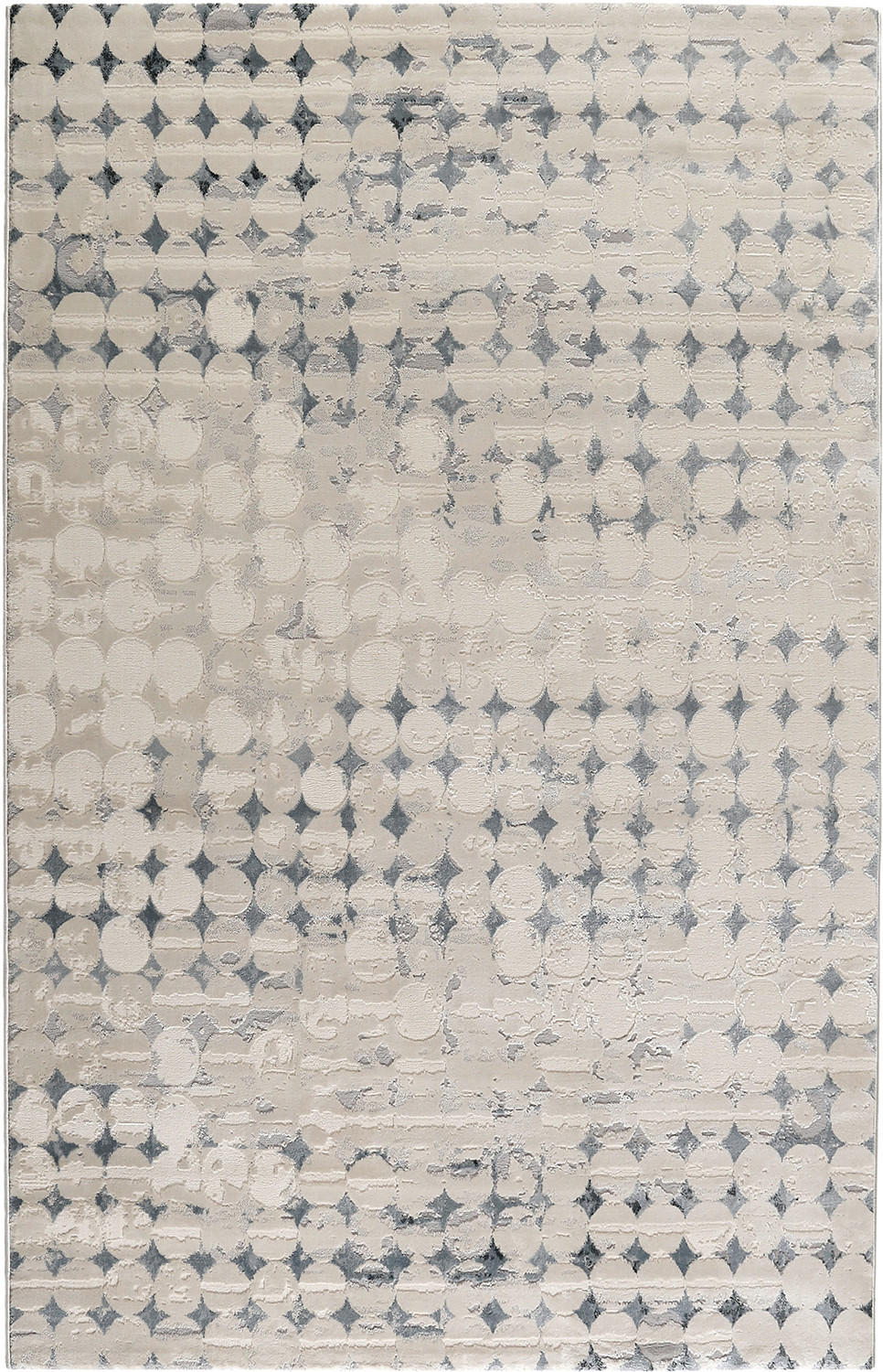 WEBTEPPICH 80/150 cm Velvet Spots Taupe, Petrol, Beige  - Taupe/Beige, Design, Textil (80/150cm) - Esprit