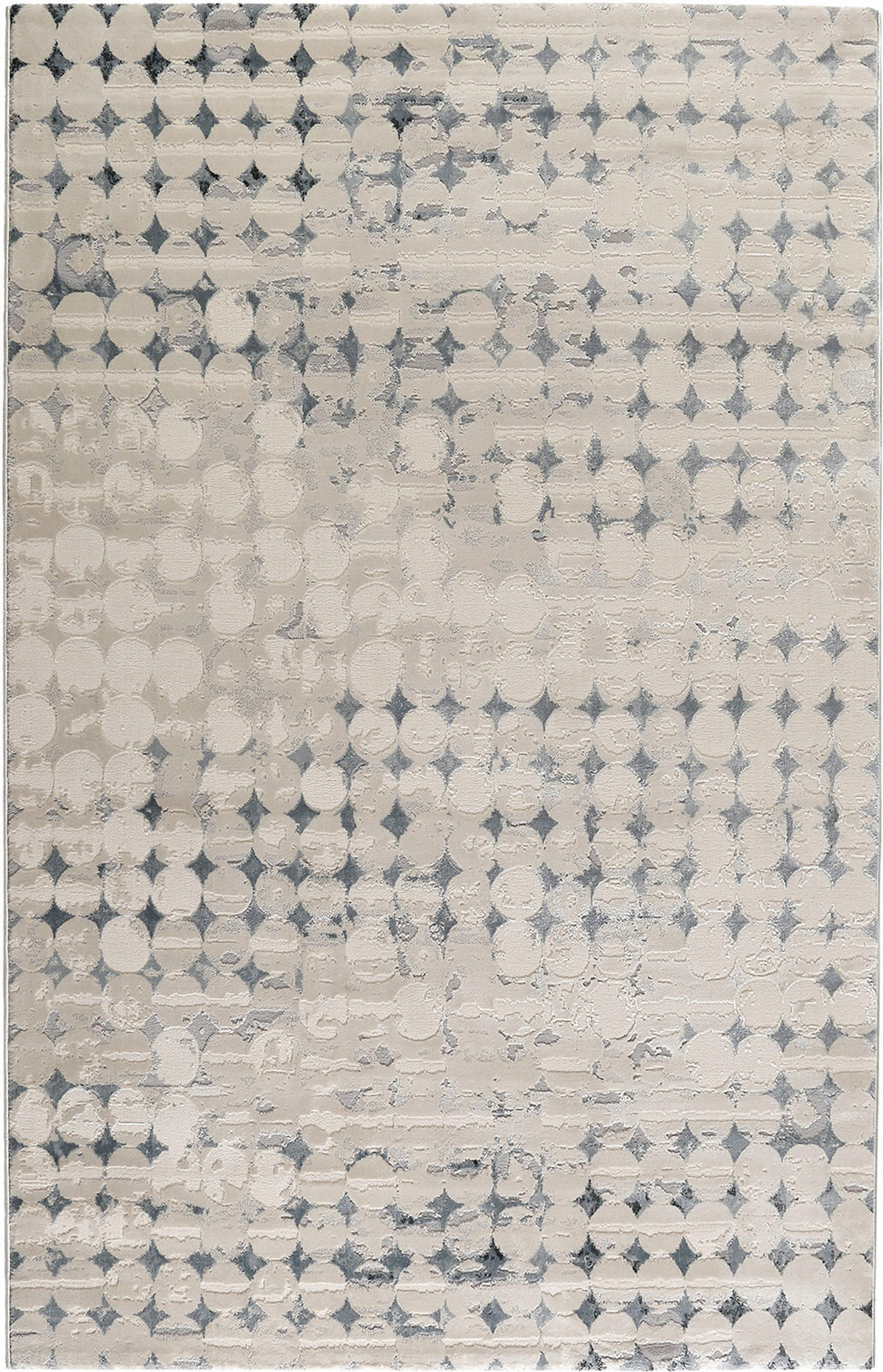 WEBTEPPICH 80/150 cm Velvet Spots Taupe, Petrol, Beige  - Taupe/Beige, Design, Textil (80/150cm) - Esprit