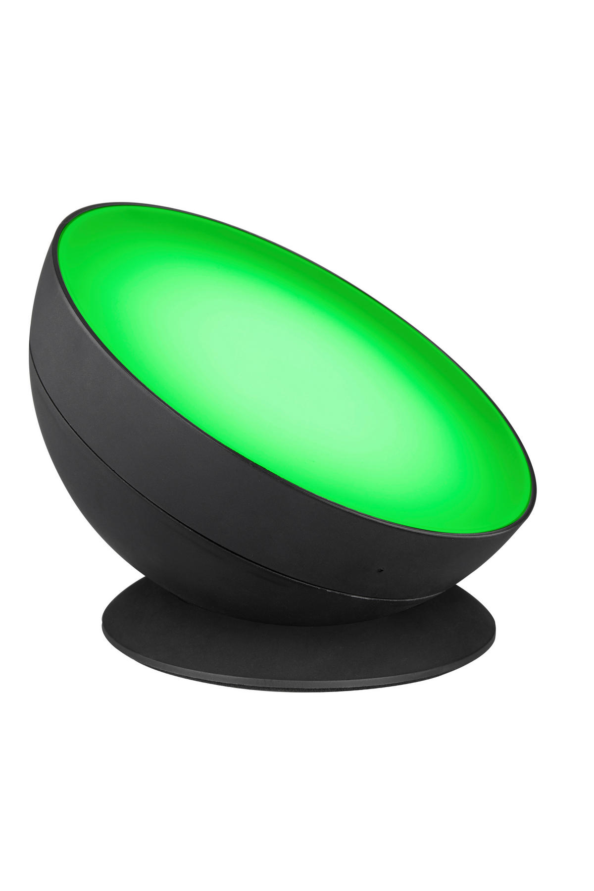 LED ASZTALI LÁMPA - fekete, Basics, műanyag (9,2/17,5cm) - Xora