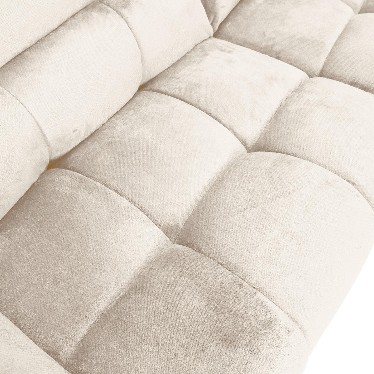 ECKSOFA Beige Flachgewebe  - Beige/Schwarz, MODERN, Kunststoff/Textil (235/275cm) - Landscape