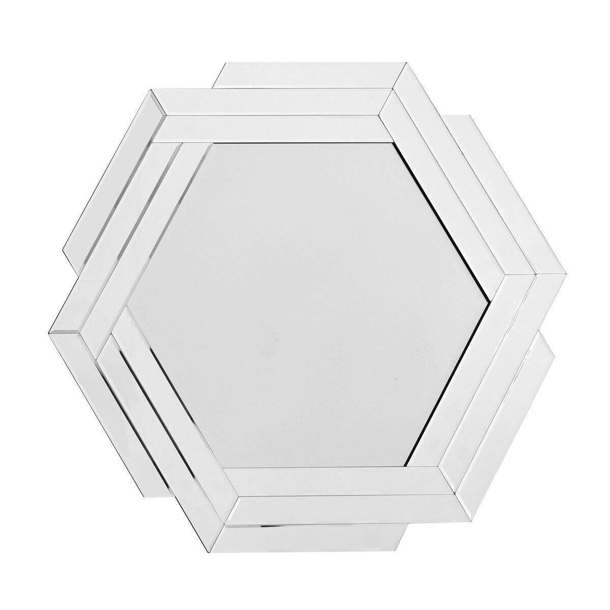 WANDSPIEGEL 80/85/1.6 cm  - Silberfarben, Basics, Glas/Metall (80/85/1.6cm) - Kayoom