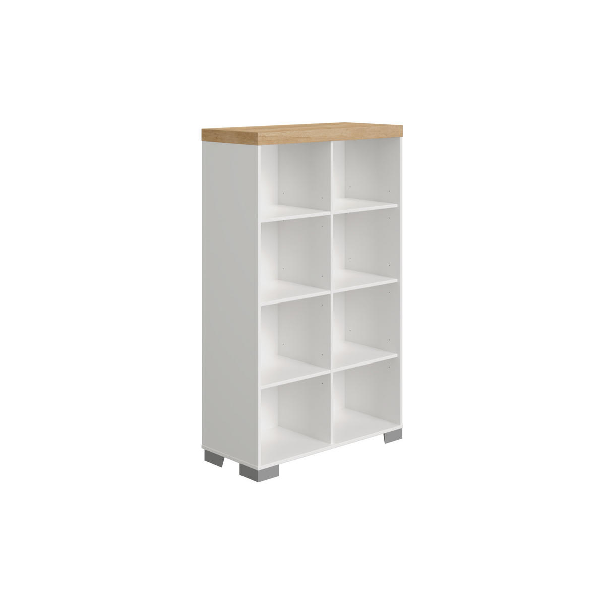 BABYREGAL Kira Eiche Nebraska/Kreideweiß  - Weiss/Eichefarben, Konventionell, Holzwerkstoff (90,9/147/37,9cm) - Paidi