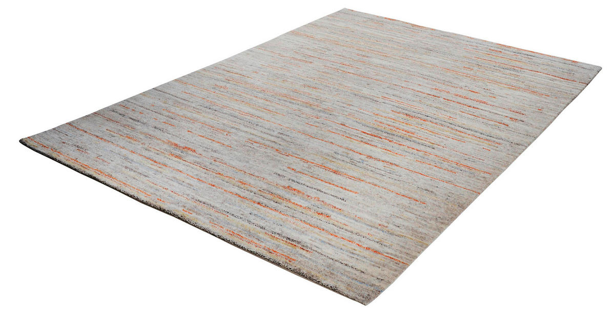 RUČNO TKANI TEPIH  bež     - bež, Osnovno, tekstil/prirodni materijali (70/140cm)