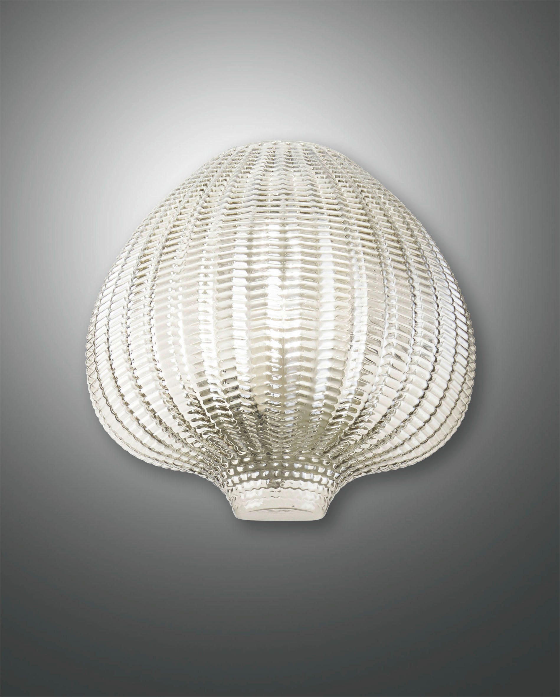 WANDLEUCHTE Olbia 26/25/15 cm   - Design, Glas/Metall (26/25/15cm) - Fabas Luce