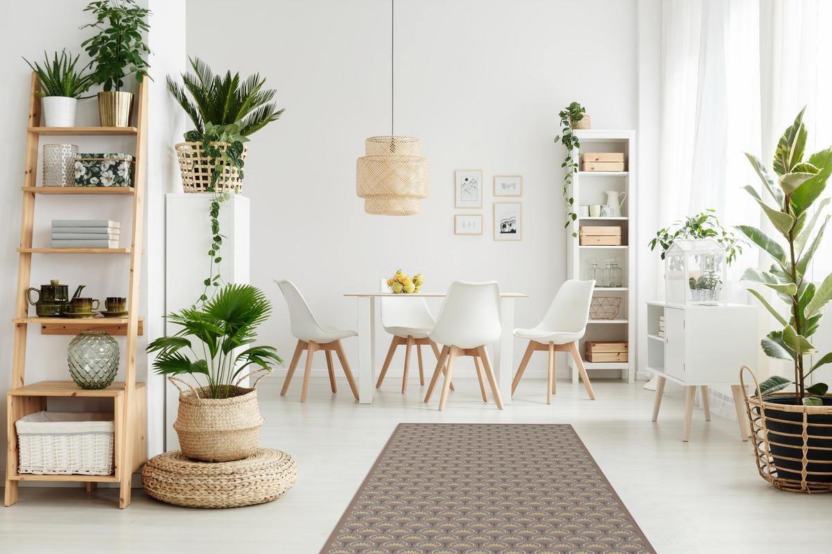 LÄUFER 90/160 cm  - Braun, LIFESTYLE, Kunststoff (90/160cm)