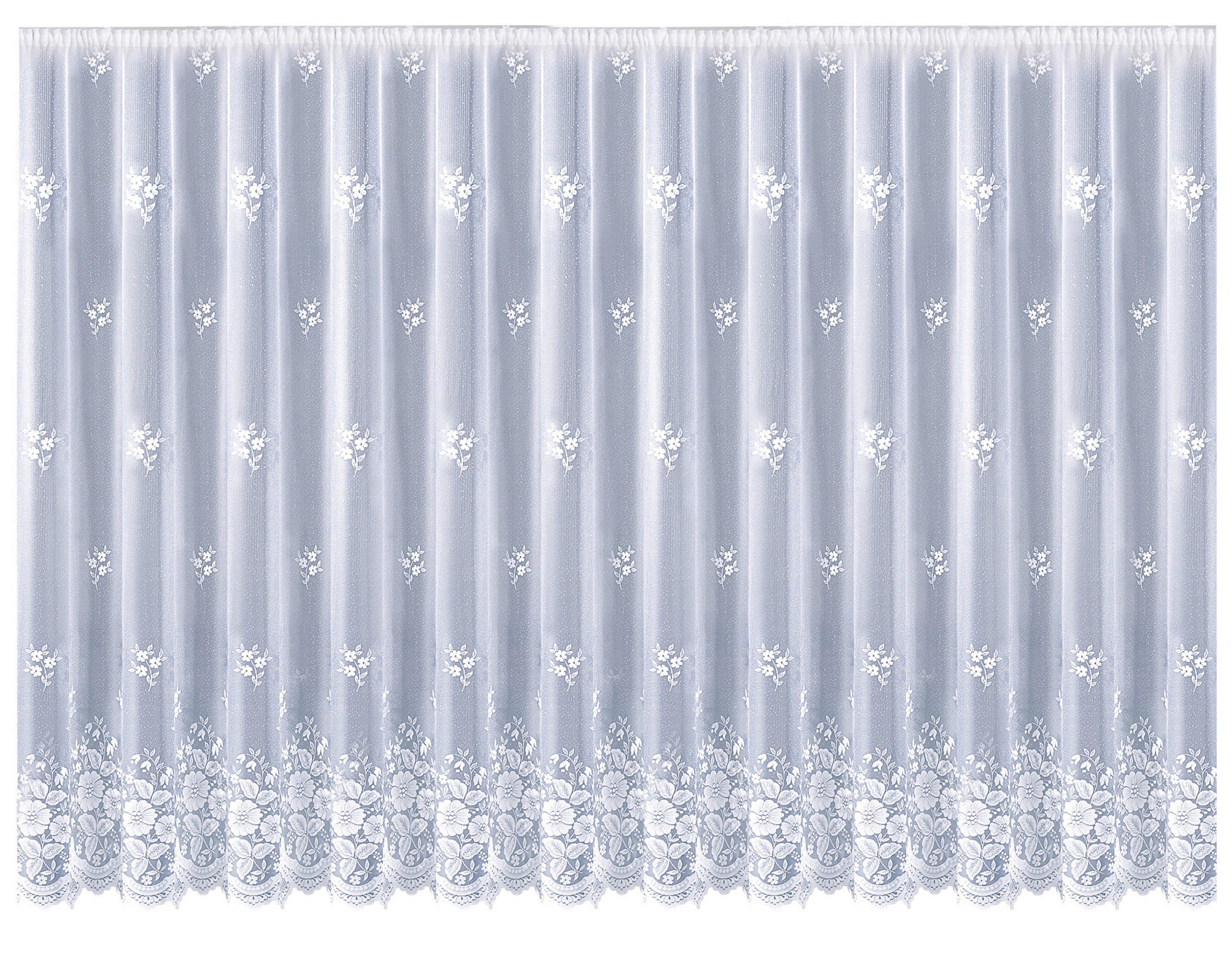 FERTIGSTORE  halbtransparent  750/220 cm   - Weiß, KONVENTIONELL, Textil (750/220cm)