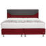 BOXSPRINGBETT 200/200 cm in Grau, Rot - Rot/Alufarben, KONVENTIONELL, Kunststoff/Textil (200/200cm) - Bentley BOXSPRINGBETT 200/200 cm in Grau, Rot - Rot/Alufarben, KONVENTIONELL, Kunststoff/Textil (200/200cm) - Bentley