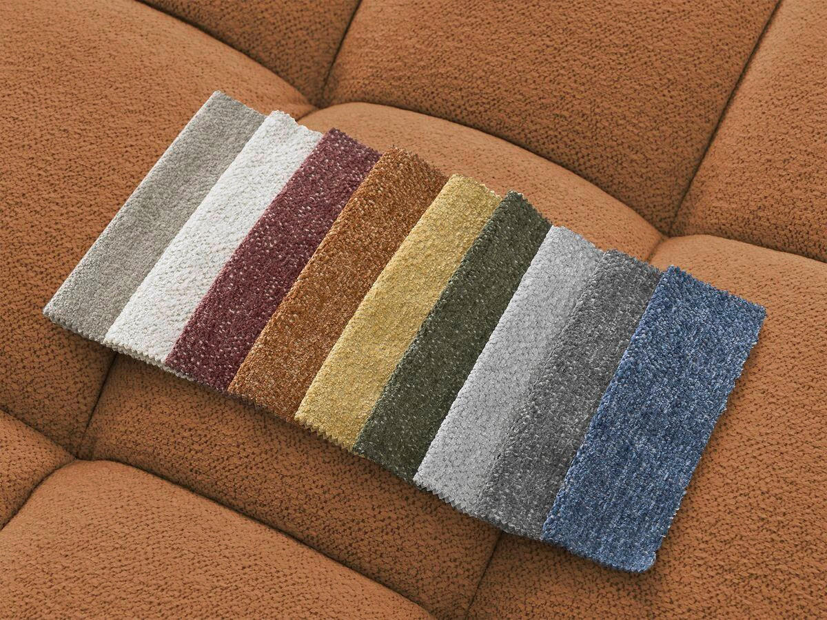 SCHLAFSOFA Flachgewebe Orange  - Schwarz/Orange, MODERN, Kunststoff/Textil (278/115/90cm) - Livetastic