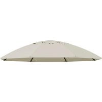 ABDECKHAUBE  - Beige, Basics, Textil (375/8/375cm) - Gardenson