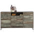 SIDEBOARD 168/85/37 cm - Anthrazit/Braun, Design, Holzwerkstoff/Metall (168/85/37cm) - Ti`me SIDEBOARD 168/85/37 cm - Anthrazit/Braun, Design, Holzwerkstoff/Metall (168/85/37cm) - Ti`me