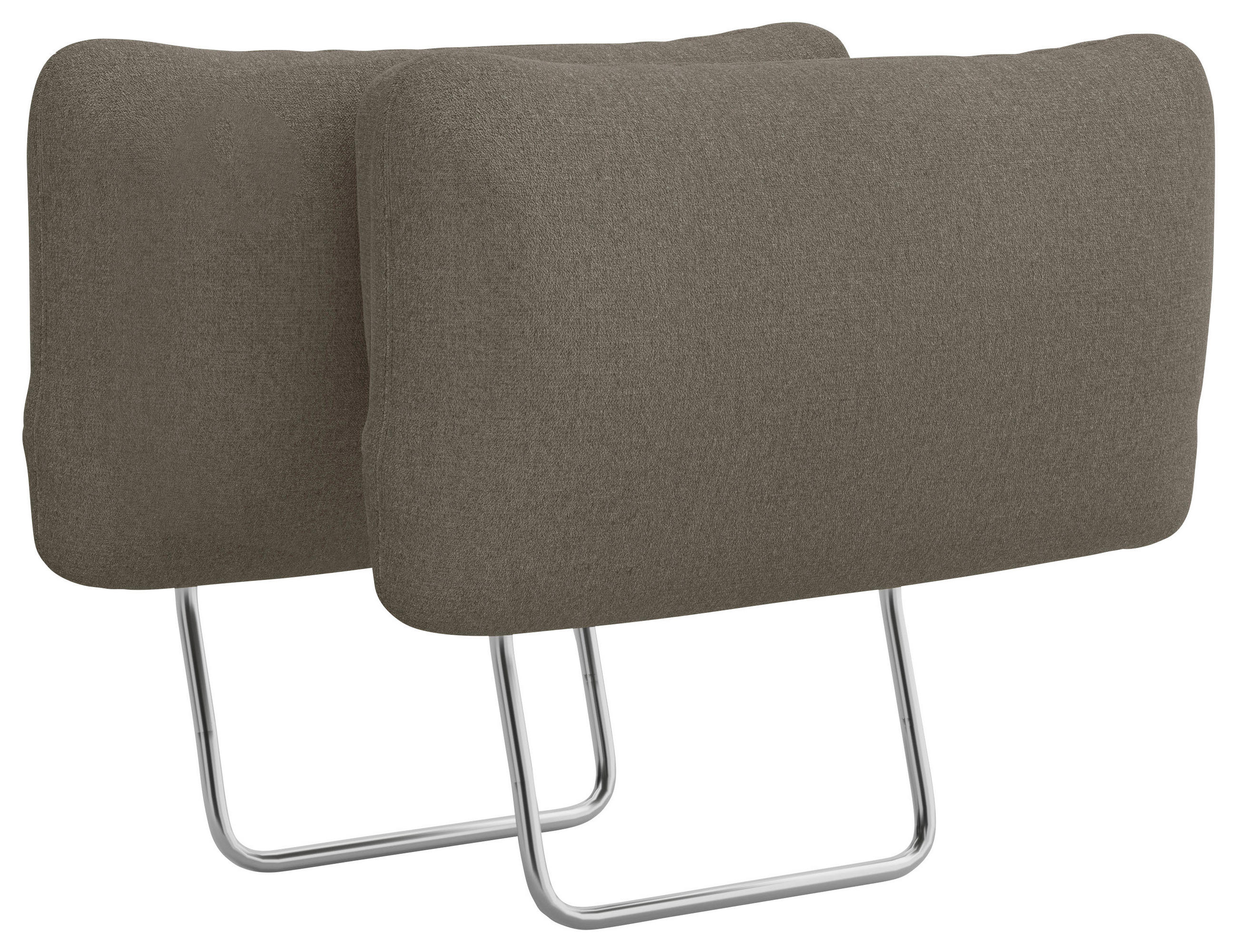 KOPFSTÜTZE - Schlammfarben, KONVENTIONELL, Textil (50/25/12cm) - Sit & More