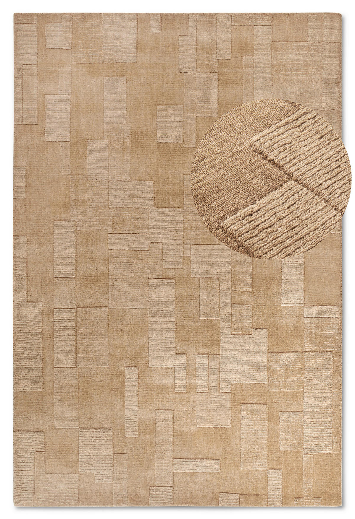 HANDWEBTEPPICH 120/170 cm Kollektion 1906 Beige  - Beige, Basics, Textil (120/170cm) - Villeroy & Boch