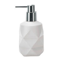 SEIFENSPENDER Crackle  - Weiß, Design, Kunststoff (8/17cm) - Kleine Wolke