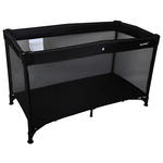 REISEBETT   - Schwarz, Basics, Kunststoff/Textil (120/60/74cm) - My Baby Lou