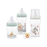 FLÄSCHCHENSET Perfect Match Disney Winnie 4-teilig  - Multicolor, Basics, Kunststoff (7,2/21,3/19,4cm) - NUK