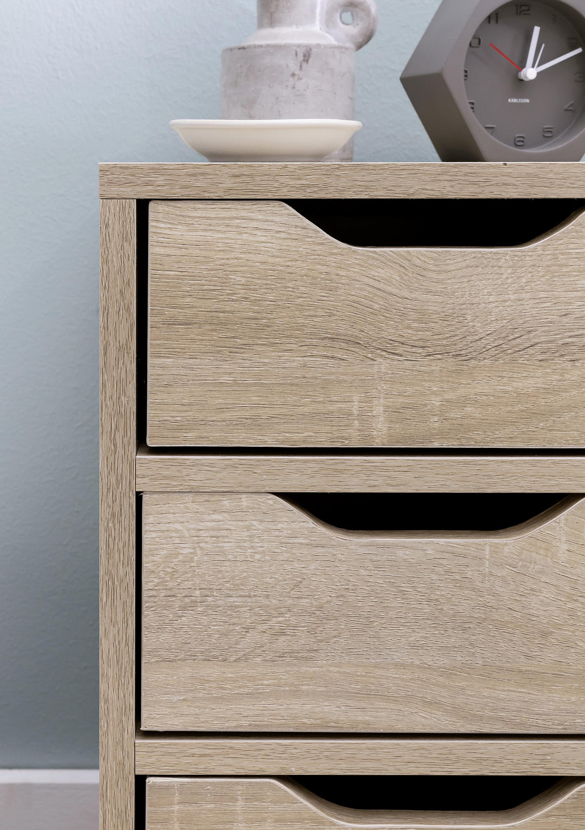 NACHTSCHRANK 31/49/31 cm  - Eichefarben, MODERN, Holzwerkstoff (31/49/31cm) - MID.YOU
