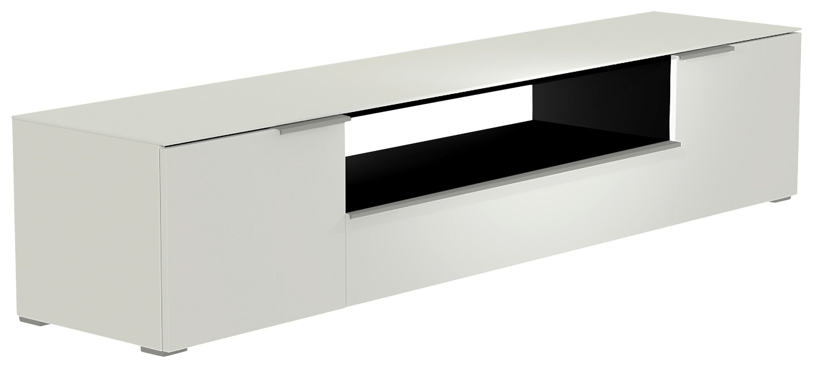 Moderano Lowboard Weiß, 210x43x45 cm
