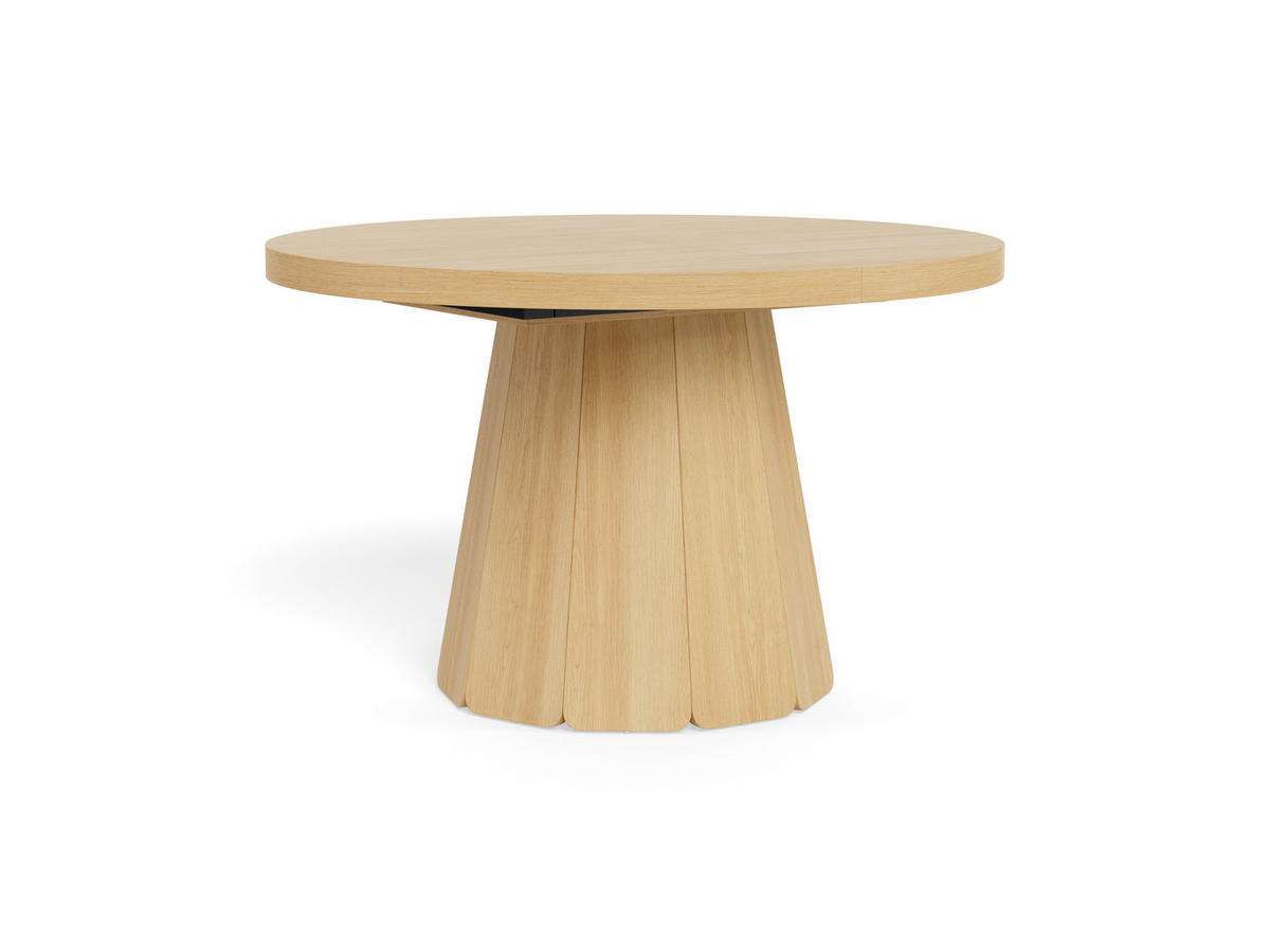 ESSTISCH Nachbildung  Holzwerkstoff ausziehbar Eichefarben  - Eichefarben, KONVENTIONELL, Holzwerkstoff (120/75cm) - MID.YOU