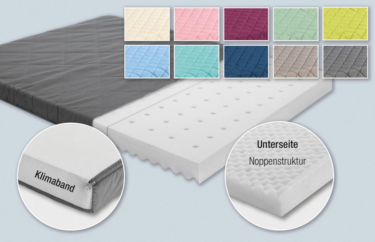JÁRÓKA MATRAC SCOTTY  - bézs, Basics, textil (90,0/72,0/5,0cm) - Paidi