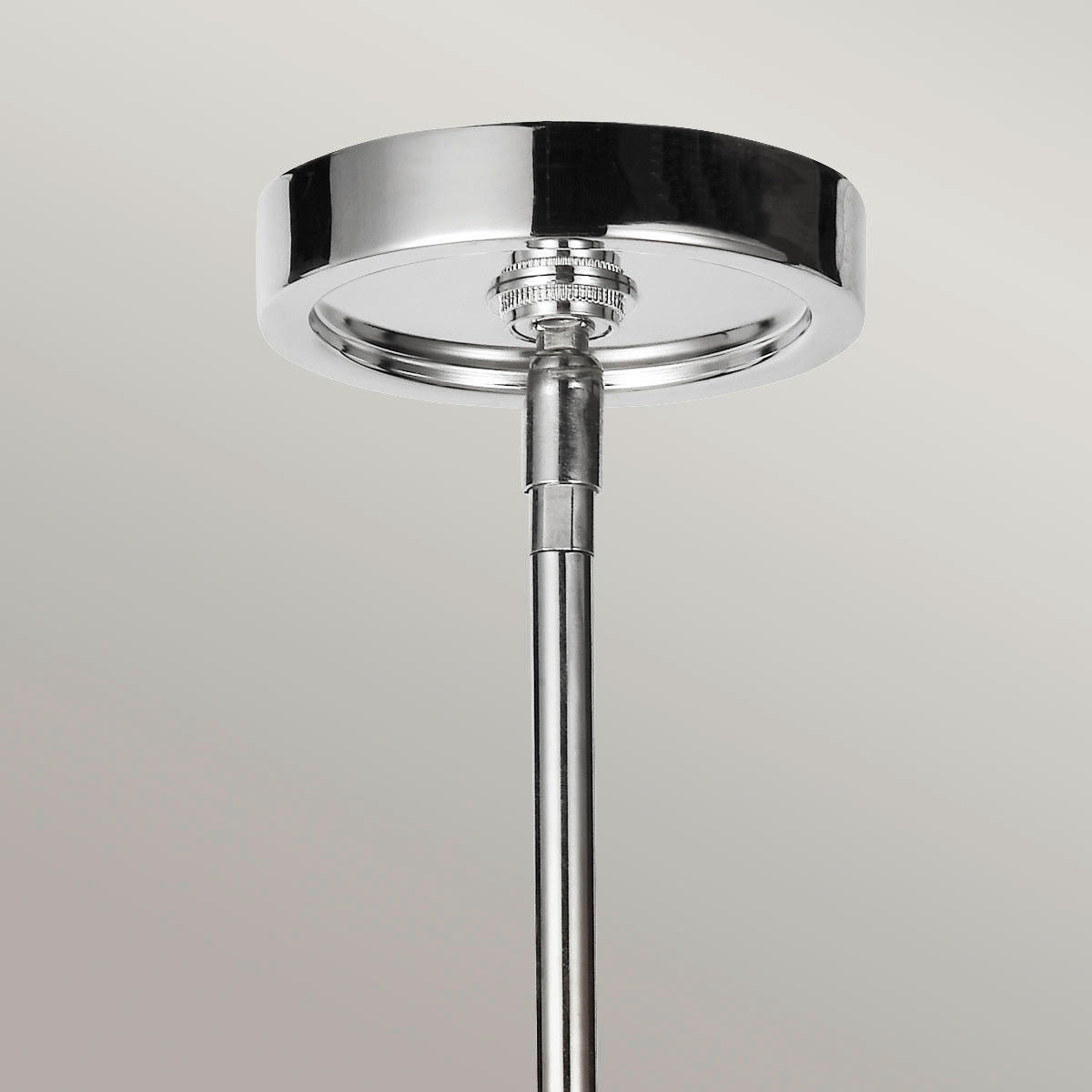 KRONLEUCHTER 67.3/65  cm    - Nickelfarben, Konventionell, Glas/Metall (67.3/65 cm) - Elstead Lighting