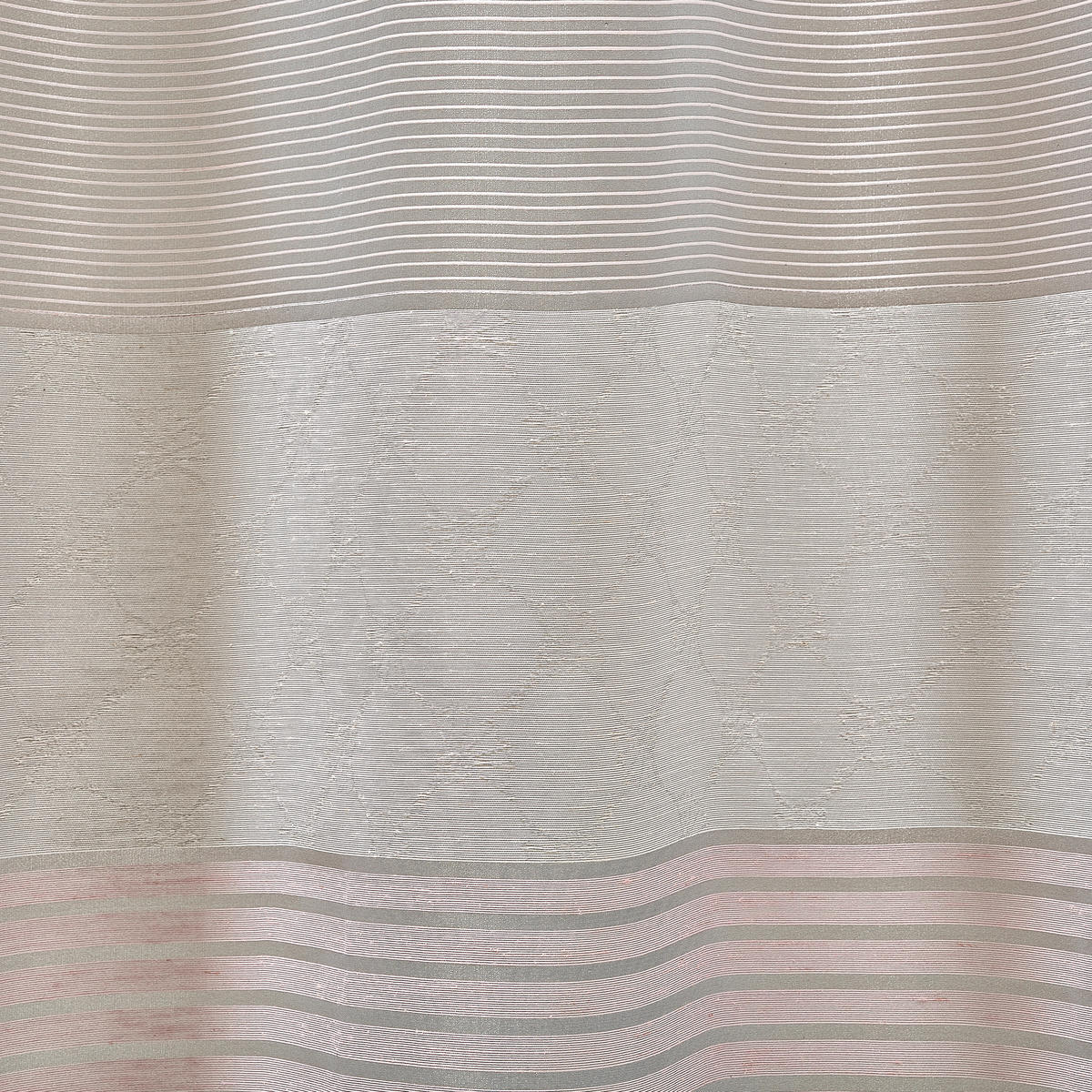 ZÁVĚS S OČKY, průhledné, 140/250 cm - starorůžová/krémová, Design, textil (140/250cm) - Joop!