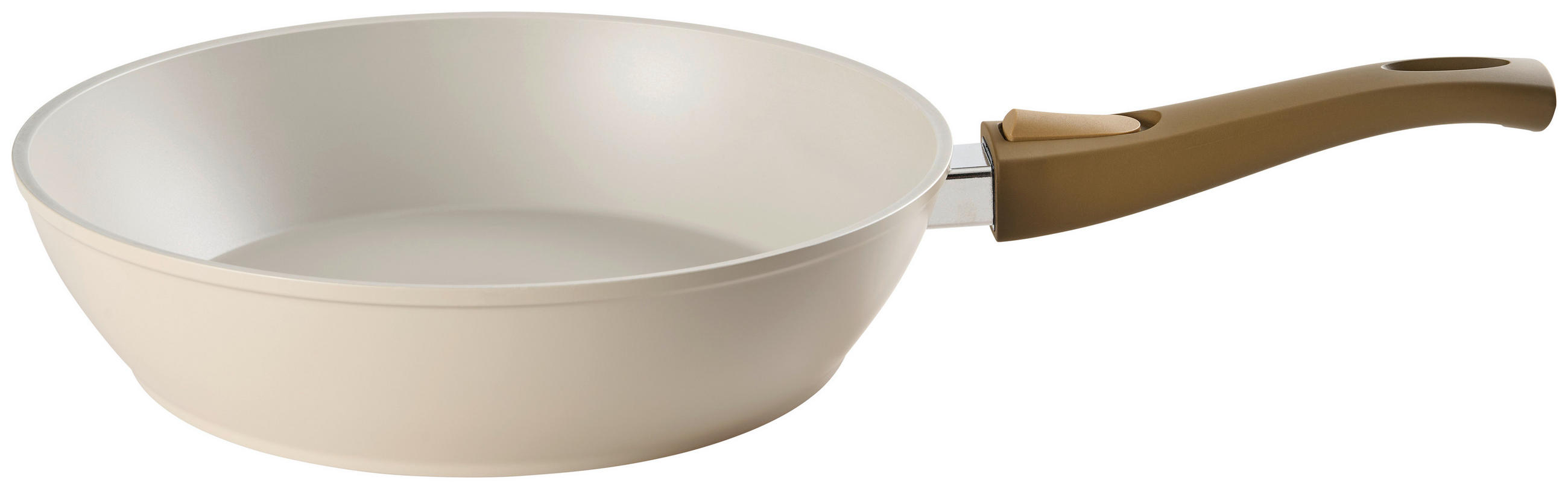 STEKPANNA    - brun/cremefärgad, Basics, metall/plast (28/7cm) - Homeware Profession.